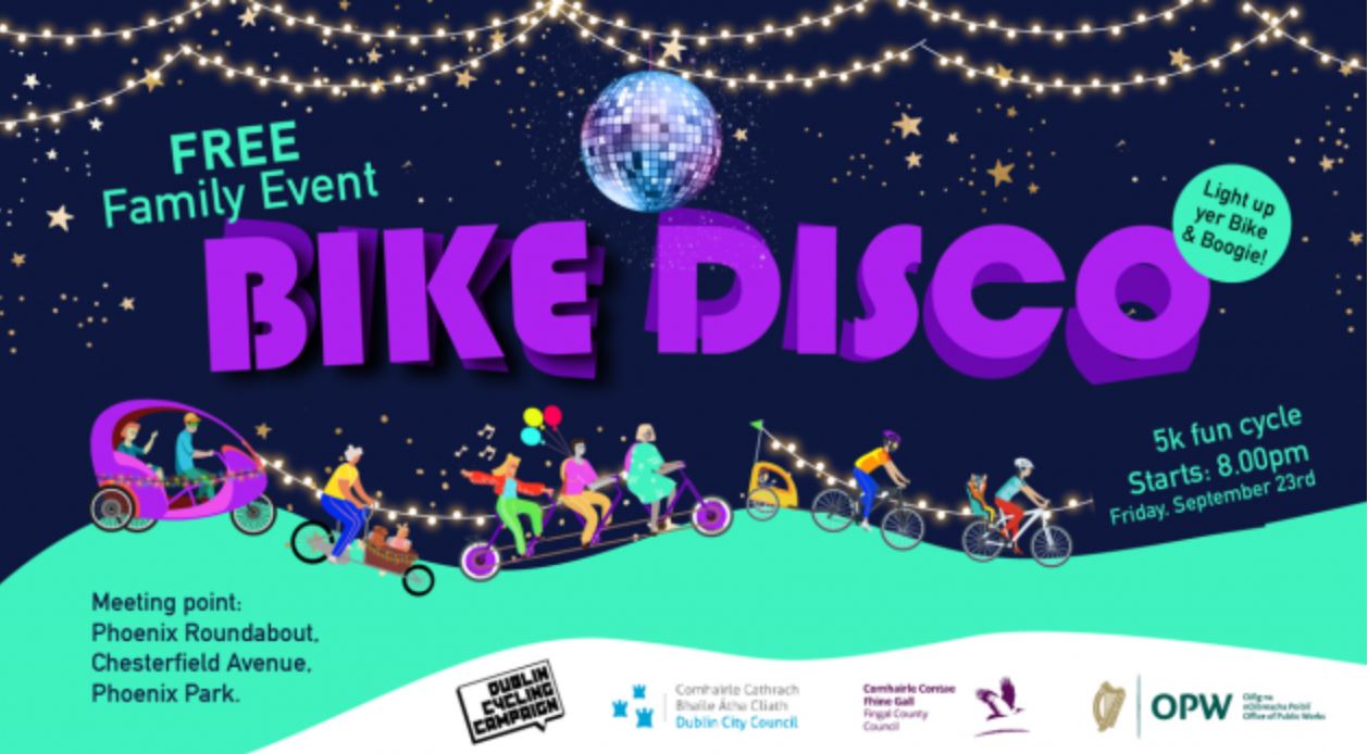 bike disco Phoenix Park Bikes